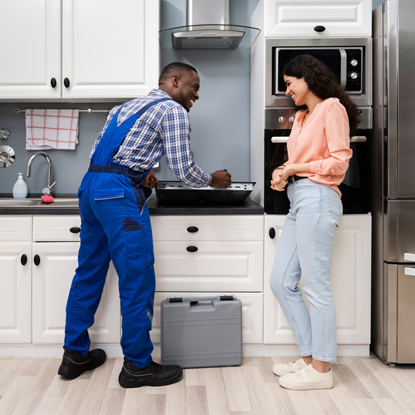 what kind of warranty do you offer on your cooktop repair services in Woodson Arkansas